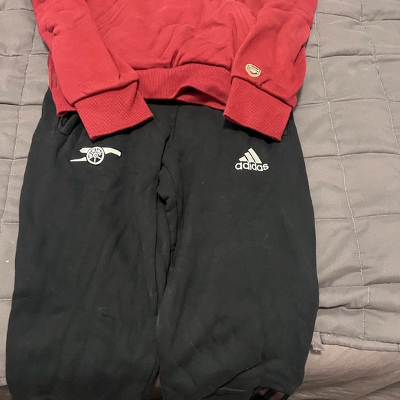 ADIDAS ARSENAL 21/22 MENS SWEATSUIT - Picture 5 of 6